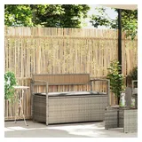 vidaXL Gartenbank 55 x 74 x 0 cm Grau