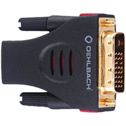 Oehlbach HS/DVI Adapter Adapter von HDMI® (w) auf DVI (m) HDMI-Adapter HDMI Buchse zu DVI-D