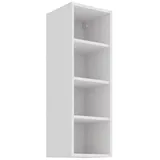 Küchen-Preisbombe Hängeschrank Regal 30 x 0 x 90 cm Weiß
