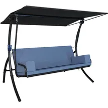 Angerer Elegance Tolar blau 3-Sitzer