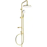 Mexen X05 Duschsäule, gold/weiß - 798050591-50