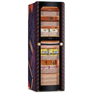 Afidano Humidor Humidor Afidano, Skulpturale Leinwand gestaltet