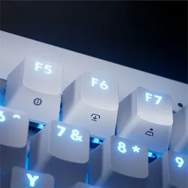 Logitech G PRO X TKL Rapid, weiß/silber, Magnetic Analog, USB, ND (920-013287)