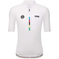 Santini SMS Santini Uci World Champion Mondo 2025 Kurzarm-radtrikot - White - XS