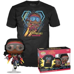 Funko - POP! - Marvel - Ironheart MK1 Figur + Tee Größe S