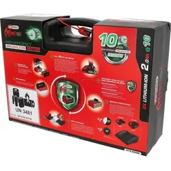 eMONSTER Brushless-Akku-Schlag-Bohr-Schrauber-Satz, 4-tlg