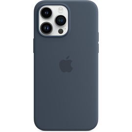 Apple Silikon Case mit MagSafe für iPhone 14 Pro Max sturmblau (MPTQ3ZM/A)