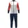 Trainingsanzug weiß/coral/marine L