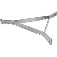 ZIEGER 10007730 Auflageeisen Abstandshalter Auflageleiste Grillplatte Feuerplatte Feuertonne 600