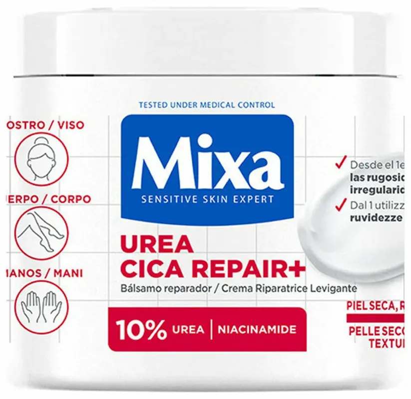 Body-Repair-Pflegebalsam Mixa UREA CICA REPAIR+ 400 ml