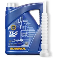 5L Mannol TS-5 UHPD 10W-40 Motoröl LKW Öl ACEA A3/B4 MB 228.3 MAN + Schlauch