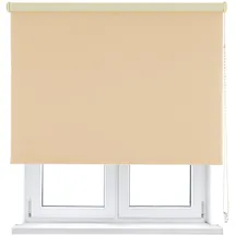 VIEWTEX Thermo-Rollo, Blickdicht, Aprikose, 135 x 250 cm, blockiert das Licht, 5 Jahre Garantie