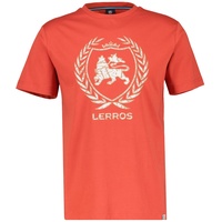 T-Shirt » T-Shirt mit Logoprint«, Gr. XXL, DEEP CORAL RED, , 45955139-XXL