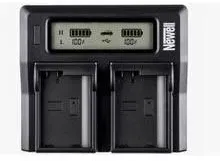 Newell DC-LCD oppelladegerät für Nikon EN-EL15