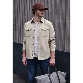STREET ONE MEN, Herren, Gr. L (42), beige (sandy beige), Stoff, Obermaterial: 85% Polyester, 13% Viskose, 2% Elasthan. Futter: 100% Polyester, ohne Ausschnitt, Bündchen, Sakkos Sakko, mit Brusttasche