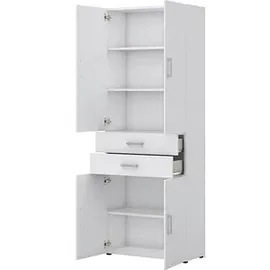 Röhr-Bush Direct Office 2 Aktenschrank 80 x 33,5 x 212,5 cm weiß