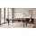 WFL GROUP Elan 160 x 76 x 90 cm ausziehbar Eiche braun