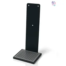 Blanc HYGIENIC Wandhalterung Cosmos aus Edelstahl mit Auffangschale für Desinfektions-/Seifenspender SENSOR Cosmos