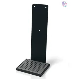 Blanc HYGIENIC Wandhalterung Cosmos aus Edelstahl mit Auffangschale für Desinfektions-/Seifenspender SENSOR Cosmos