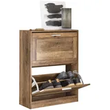 SoBuy FSR137-F 60 x 79 x 23 cm braun / braun