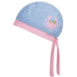 Playshoes UV-Schutz Kopftuch Krebs blau-pink, 51 cm