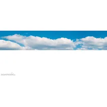 Vollmer 46112 Hintergrundkulisse Wolken, dreiteilig, 266 x 48 cm