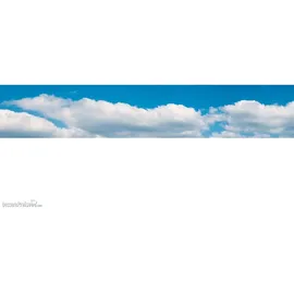 Vollmer 46112 Hintergrundkulisse Wolken, dreiteilig, 266 x 48 cm