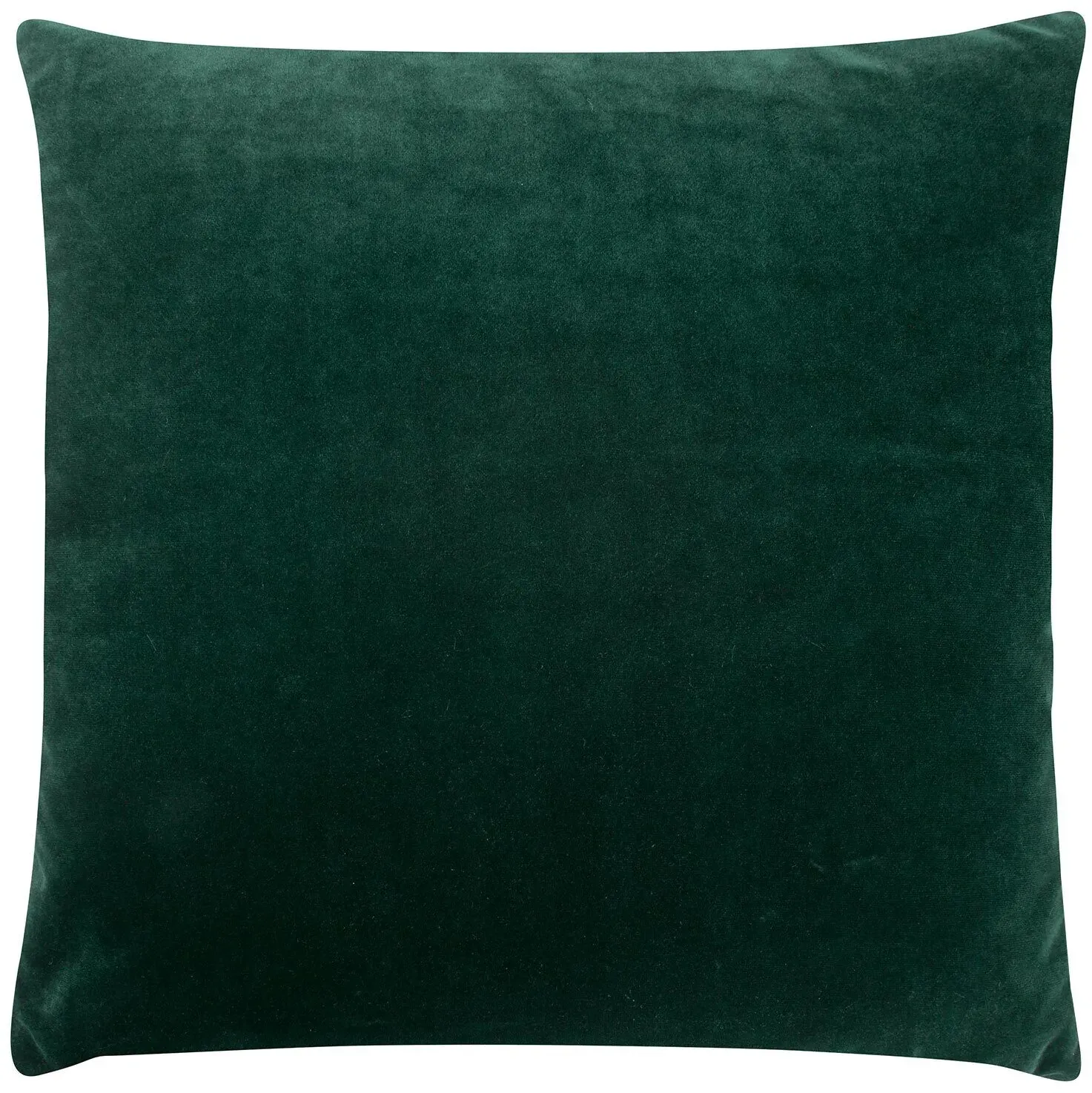 Traumschlaf Dekokissenhülle Samt Uni 40x40 cm | grün - grün