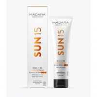 MADARA Sun 15 Beach BB Shimmering Sunscreen SPF15 Sonnenschutzcreme Körper Erwachsene