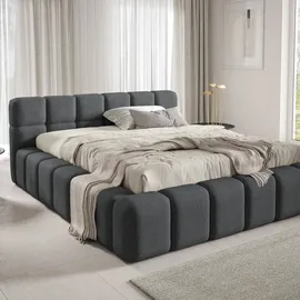 dekori.interiors NUBO Premium 140 x 200 cm Silber