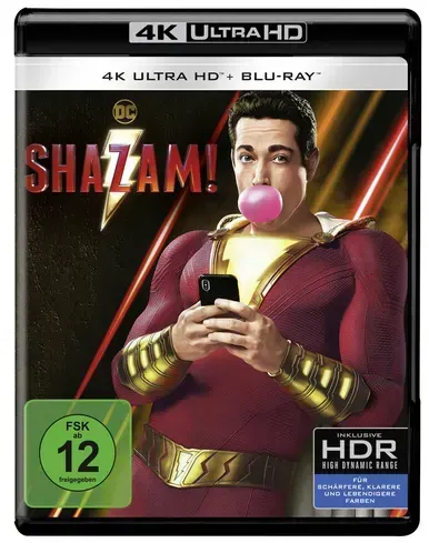 Shazam!  (4K Ultra HD) (+ Blu-ray 2D)