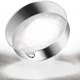 KOBWA Mehlsieb, Edelstahl, feinmaschiges Sieb, Siebpfanne, Lebensmittel, Tee, Zucker, Mehl, Siebe für Küche, Zuhause