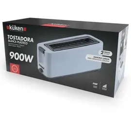 Küken KUKEN Küken Toaster, 1 großer Schlitz, 900 W, Weiß