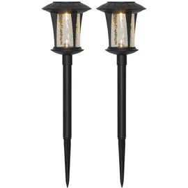 Star Trading LED-Solarlampen Monaco warmweiß 2er Set