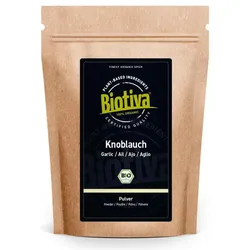 Biotiva Knoblauchpulver Bio 100 g