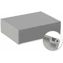 Pollin POLLIN, ABS Gehäuse, 300 x 230 x 85 mm, IP65, Lichtgrau