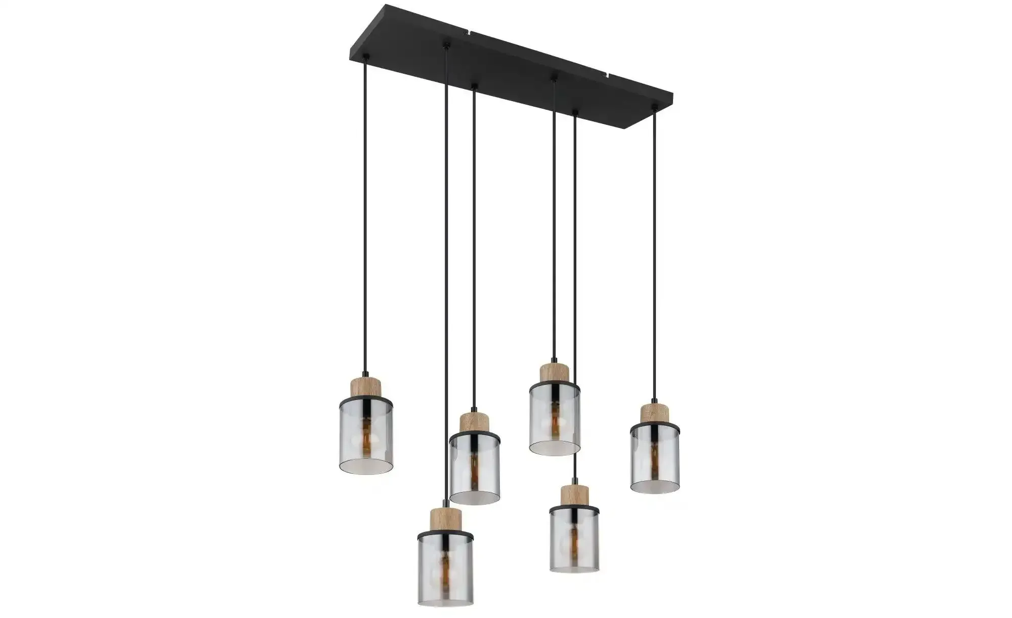 Globo Lighting Pendelleuchte   ¦ schwarz ¦ Maße (cm): B: 62 H: 120 T: 18.0