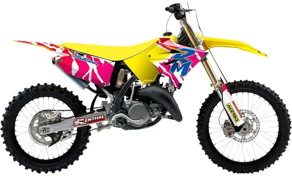 Blackbird Racing Retro Suzuki Rm 125 01 8321aa Grafik-kit - One Size