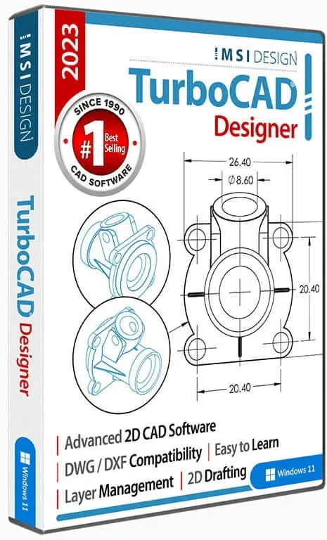 TurboCAD 2023 Designer