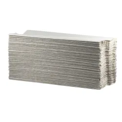 CWS Basic Recycling Faltpapier, 1-lagig, naturweiß, Hochwertiges Handtuchpapier aus 100% Recycling-Papier, C-Falz, 1 Karton = 24 Packungen à 148 Blatt = 3550 Blatt