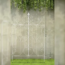 CLP Rankgitter Mandevilla 2er Set Eisen  weiß