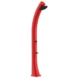 Starmatrix Rioxxl 40 Liter Gebogene Solardusche Aus Polyethylen Ideal Für Den Garten Rot