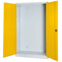 C+P Modul-Sportgeräteschrank mit Vollblech-Flügeltüren, HxBxT 195x120x50 cm, Ergo EINHEITSFARBE