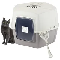 GarPet XXL Jumbo Ecktoilette Katzen Haubentoilette WC Filter Schaufel