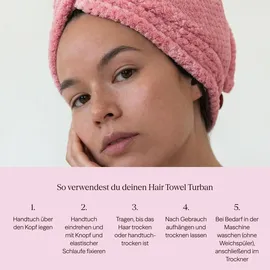 Waschies Handtuchset 2-tlg. pink/rosa