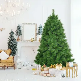 Costway Künstlicher Weihnachtsbaum Grün 180 cm