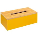 5five simply smart 5five - Tissue-Box modern Color senfgelb
