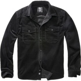 Brandit Textil Brandit Cord Classic Shirt Long Sleeve schwarz, Größe XL