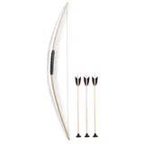 Bestsaller 1203 Reiter Sportbogen 80cm, aus Eschen Holz inklusive 3 Pfeile, natur, 4-teilig (1 Set)