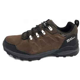 Jack Wolfskin Refugio Texapore Low Herren Brown/Phantom 42,5